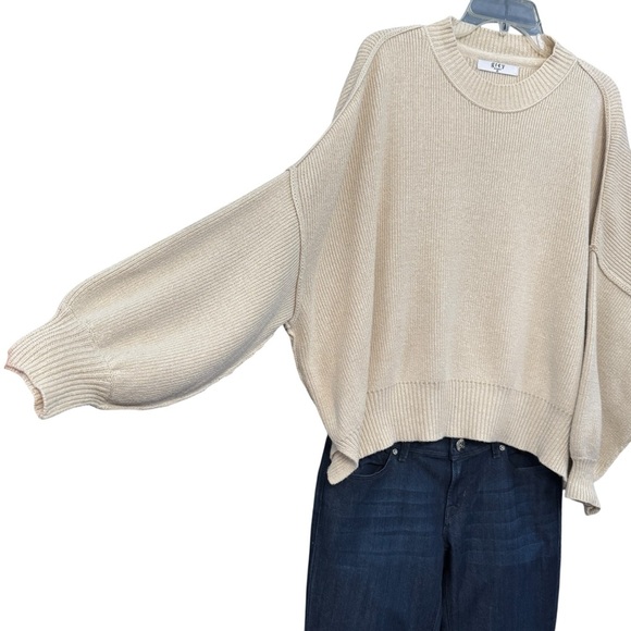 Grey Bandit Knit Sweater XS + DL1961 Cindy Slim Boot Jeans 27 Dark Wash - Picture 4 of 16